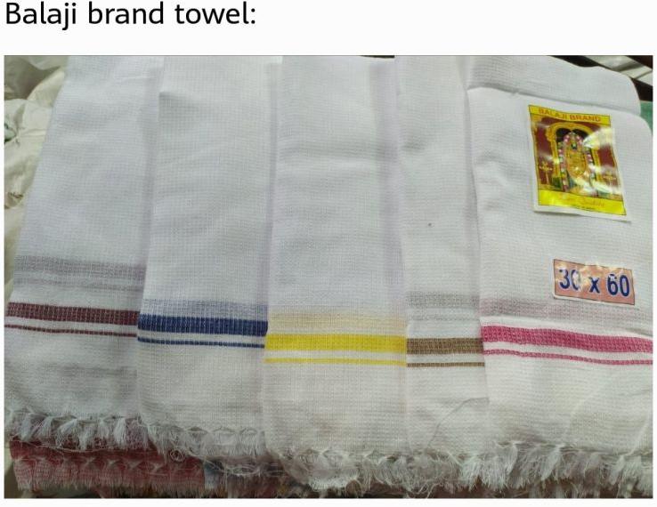 Balaji Brand Towel
