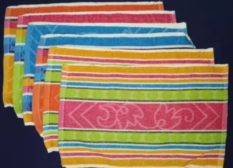 Strips Terry Lunch Towel, Size : Standard