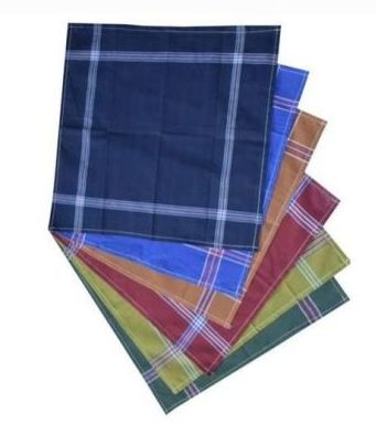 Cotton Plain Handkerchiefs, Size : Standard