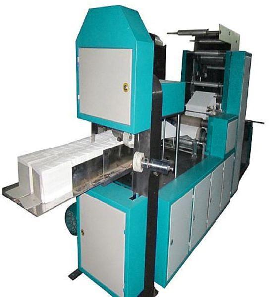 Automatic Paper Napkin and Tissue Paper Making Machine