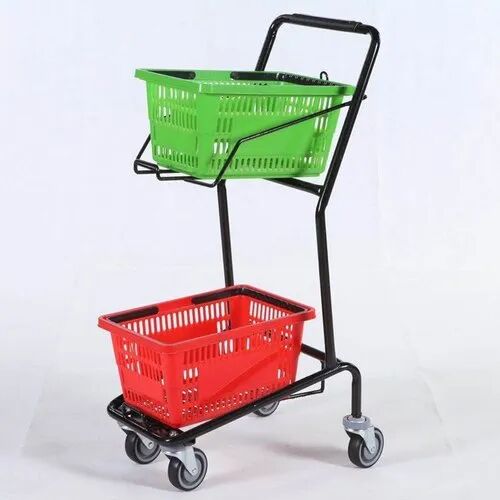 Stainless Steel SS Mopping Trolley