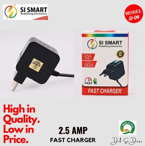 Si Smart Fast Mobile Charger, Color : Black
