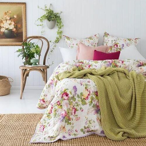 Cotton printed Summer Quilt, Size : 90*108'' inch