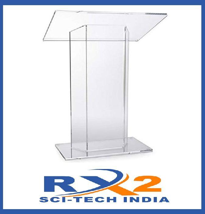  Acrylic Podium, for Auditorium, Halls, Feature : Comfortable, Easily Usable