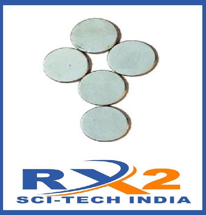  Round Polished Cobalt Button Magnets, for Industrial, Color : Grey