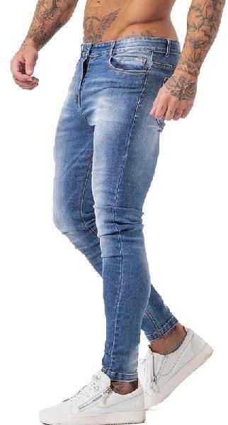 Plain Mens Skinny Jeans, Size : 28-42 Inch