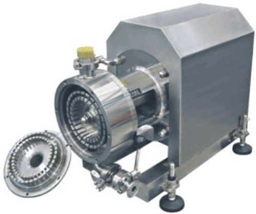 Electric Automatic Stainless Steel Inline Homogeniser Mixer, For Industrial, Color : Silver