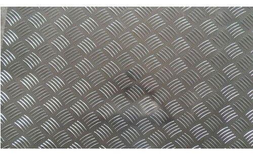 Rectangular Aluminium Aluminum Checkered Sheet, Width : 3 feet