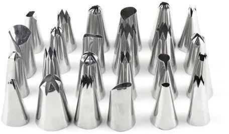 24 Pieces SS Cake Icing Nozzles Set