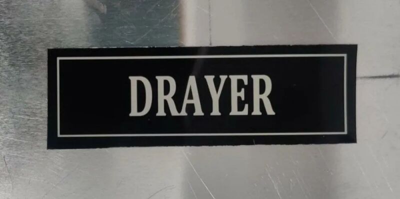 Anodised Name Plate, Size : Customized