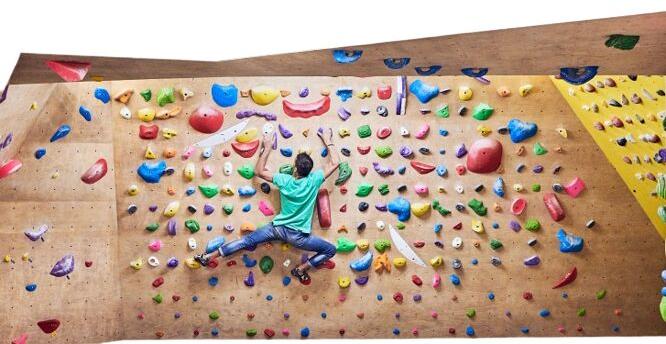 Fiber Indoor Climbing Wall, Size : 8ft x 16ft