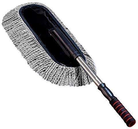 Car Cleaning Microfiber Mop Duster, Color : Grey