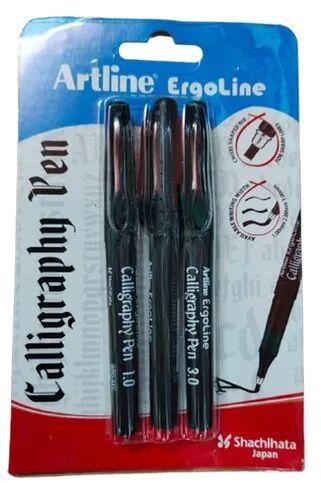 Black Artline Calligraphy Pen