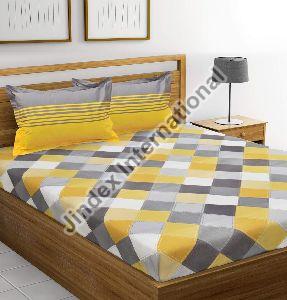 Cotton bed sheets, for Hotel, Home, Size : Multisizes