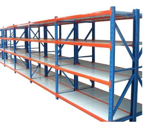 Heavy Duty Industrial Storage Rack, Color : Blue, Orange White