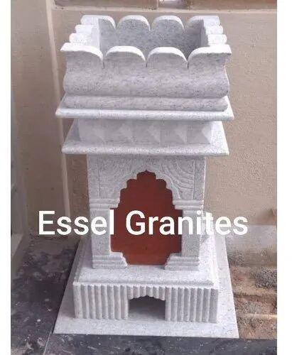 Rectangular Granite Tulsi Pot
