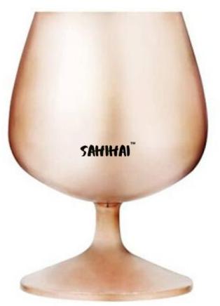 Sahi Hai Copper Cocnac Glass, For Drinking Use, Capacity : 200-400ml, 100-200ml