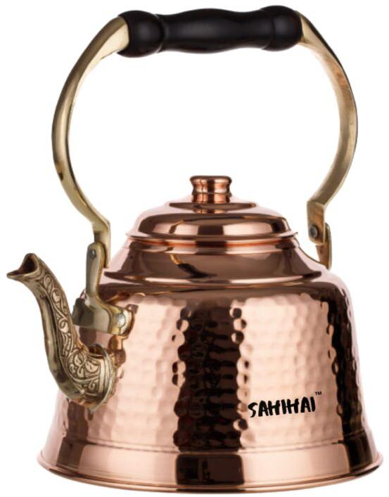 Sahi hai hammered copper kettle stove top teapot