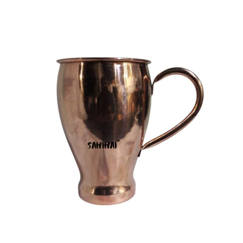Copper  Glass Goblet Tumbler Cup