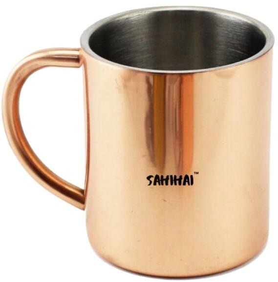 Sahi Hai Stainless Steel Lined Copper Mule Mugs