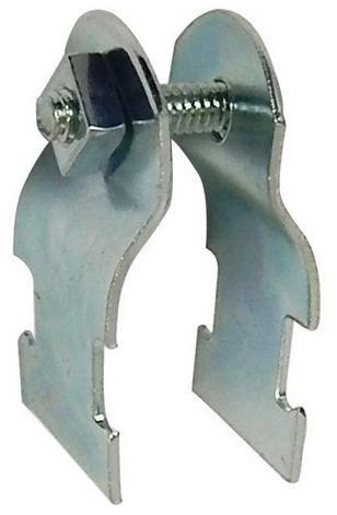 Silver Techno Flex Polished MS Channel Clamps, for Conduit Fittings, Packaging Type : Packet