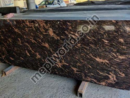 Polished Brown Paradiso Granite Slab, for Staircases, Flooring, Specialities : Fine Finishing, Easy To Clean