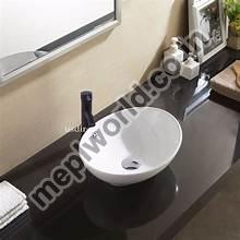 Round Ceramic Polished Table Top Wash Basin, For Home, Hotel, Office, Restaurant, Style : Modern