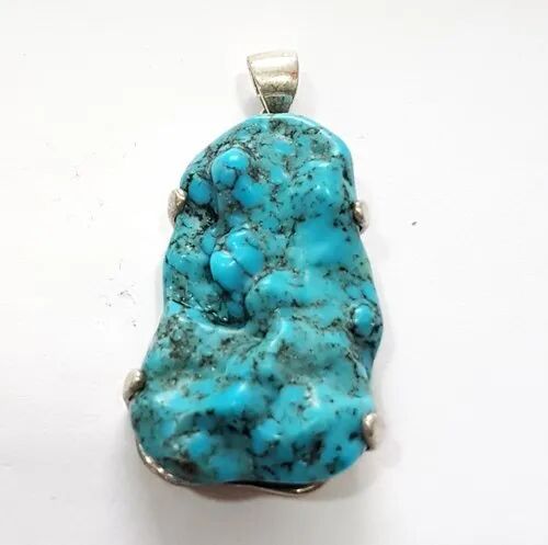 Green Turquoise Stone Pendant, Occasion : All