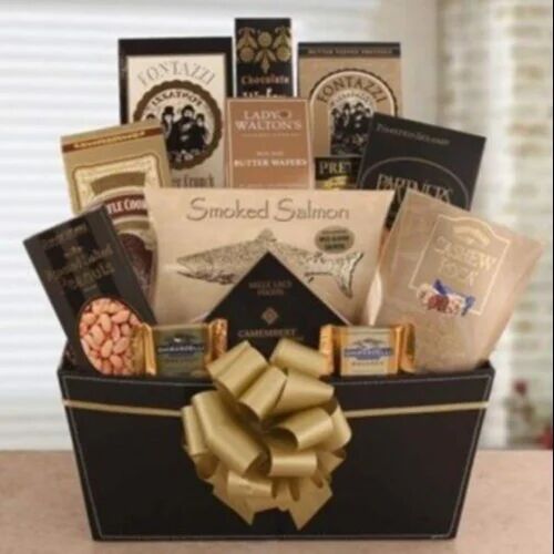 Rectangular Leatherette Hamper Basket, Color : Brown