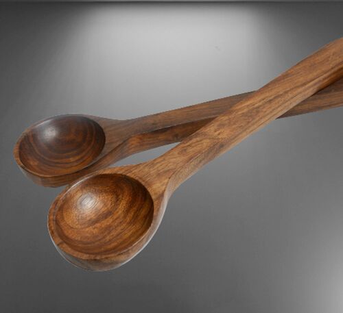 Wooden Ladle, Color : Brown