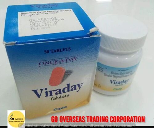 Cipla anti hiv drugs, Packaging Size : 30 tablets