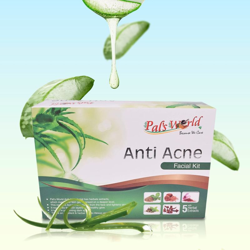 Anti Acne Facial Kit, Packaging Type : Plastic Box