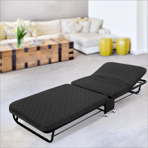 Non Polished Iron 18 Kg Foldable Bed, For Living Room, Hotel, Hospitals, Home, Bedroom, Specialities : Termite Proof