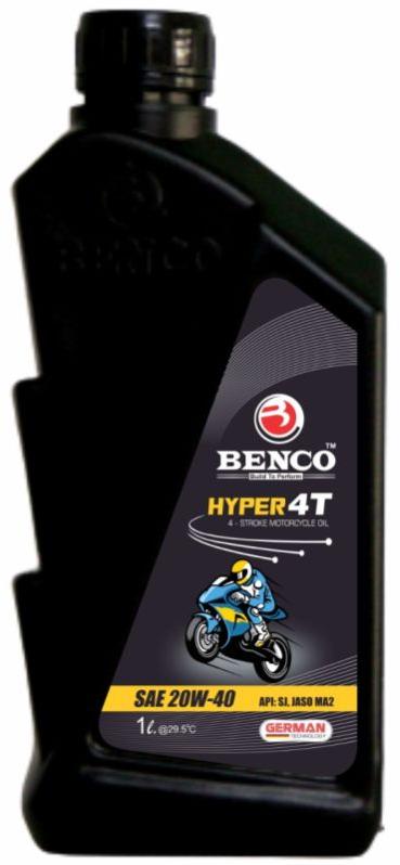 BANCO Hyper 4T Motorcycle Oil, Packaging Size : 1ltr