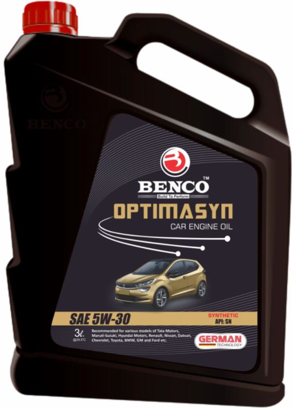 BANCO Optimasyn Car Engine Oil, Packaging Size : 3ltr