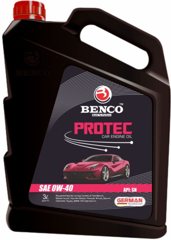 BANCO Protec Car Engine Oil, Packaging Size : 3ltr