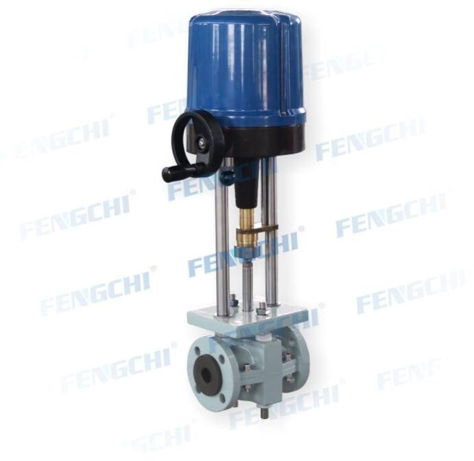 Electric Straight Stroke Pinch Valve