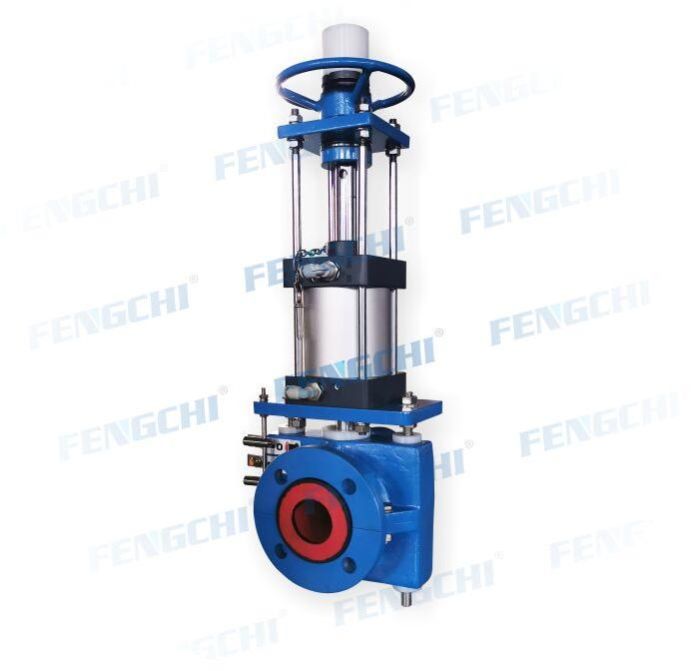 Pneumatic Pinch Valve With Handwheel