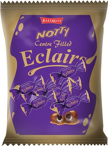 Tasty Eclairs Chocolate, for Nice Aroma, Hygienically Packed, Good In Taste, Fresh, Energetic, Packaging Size : 200gm