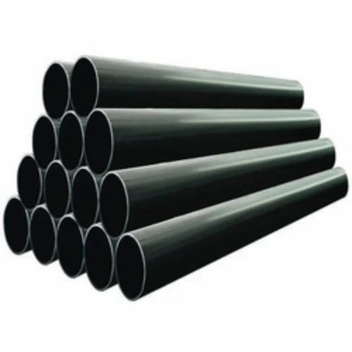 Black Round Polished Alloy Steel Welded Pipe