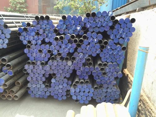 Silver High Temperature Alloy Steel Boiler Pipes, for Industrial, Shape : Round