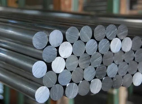 Shiny Silver Round Polished Nickel Alloy Bar, for Industrial
