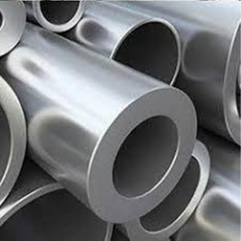 Round Polished Stainless Steel Seamless Pipe, For Industrial, Color : Silver