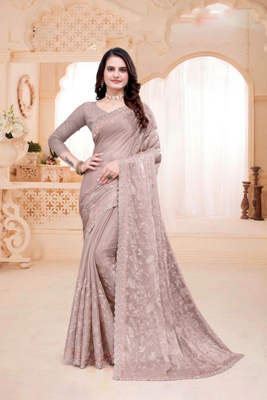 Ladies Fancy Organza Sarees