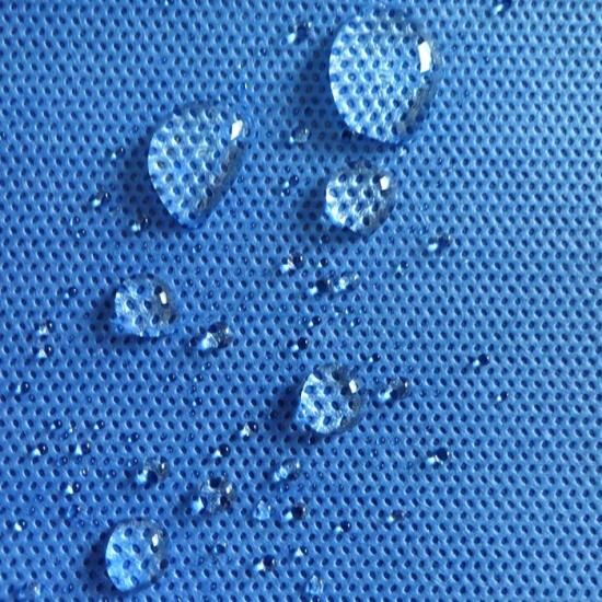 Blue Pp Laminated Non Woven Fabric, For Shopping Bags