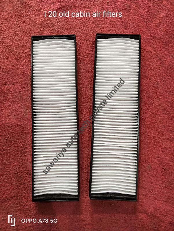 I 20 old cabin air filters