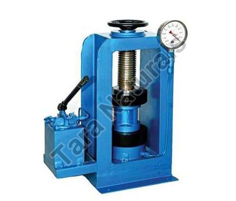 Blue 220V Mild Steel Cube Testing Machine, Capacity : 120 Ton