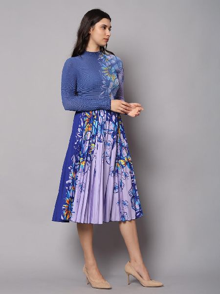 floral print elegant casual dress