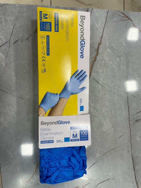 Plain latex surgical gloves, Size : M