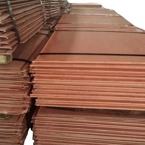 Copper Cathode Sheets, Purity : 98%